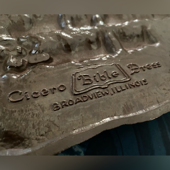 Vintage molded plastic verse plaque - Picture 4 of 7